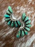 Half Moon Cluster Earrings-2