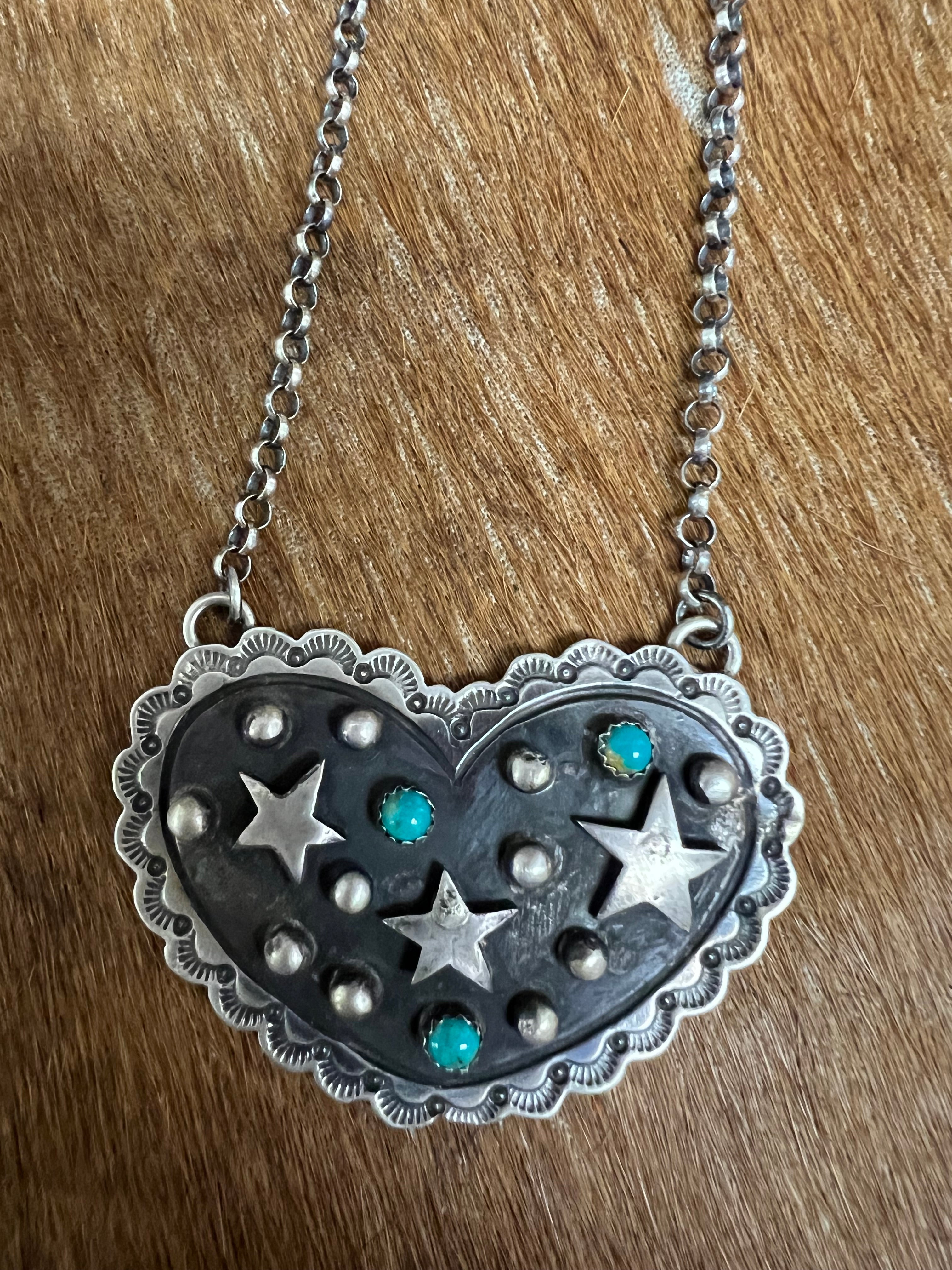 Heart Star Necklace