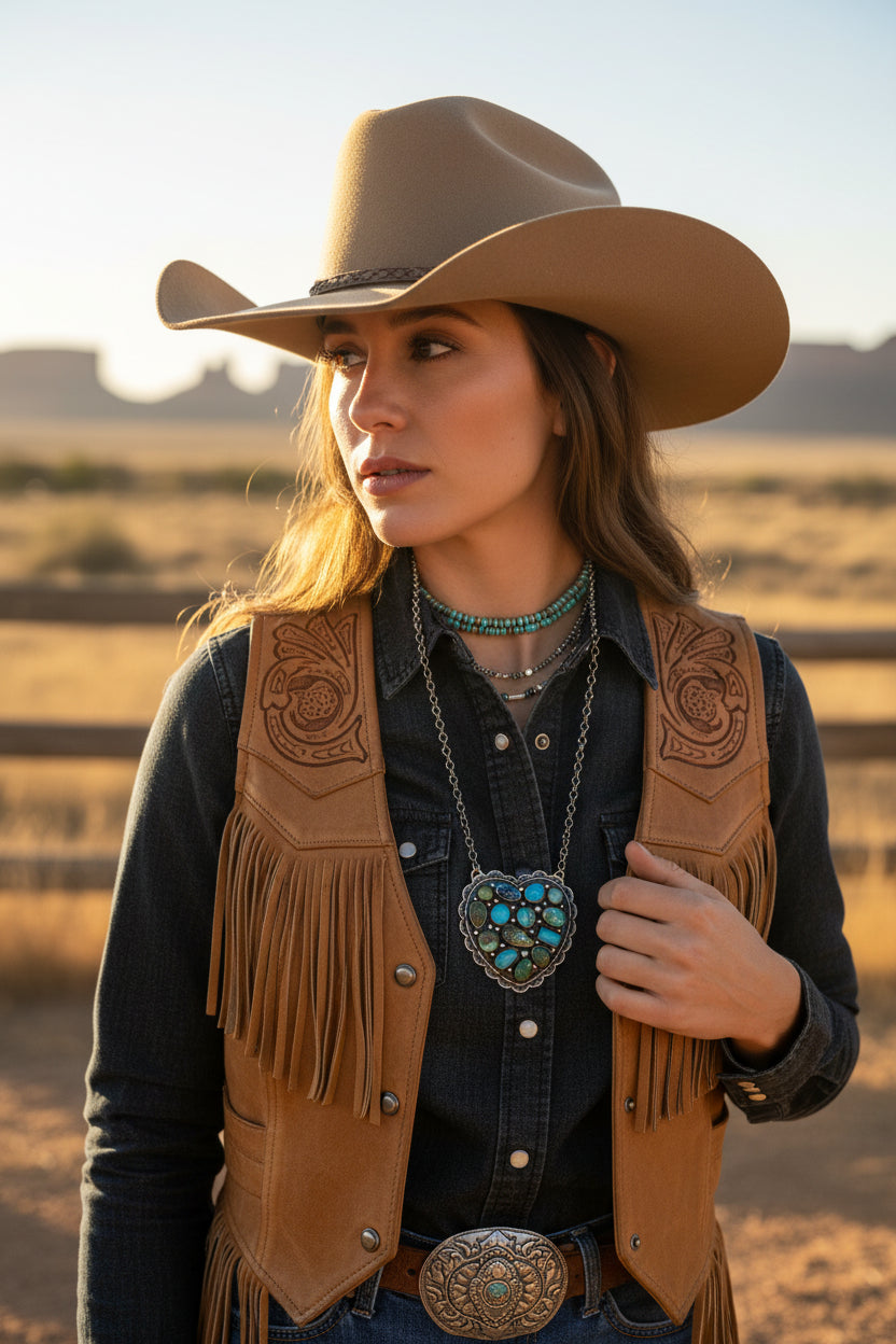 Sonoran Heart Necklace