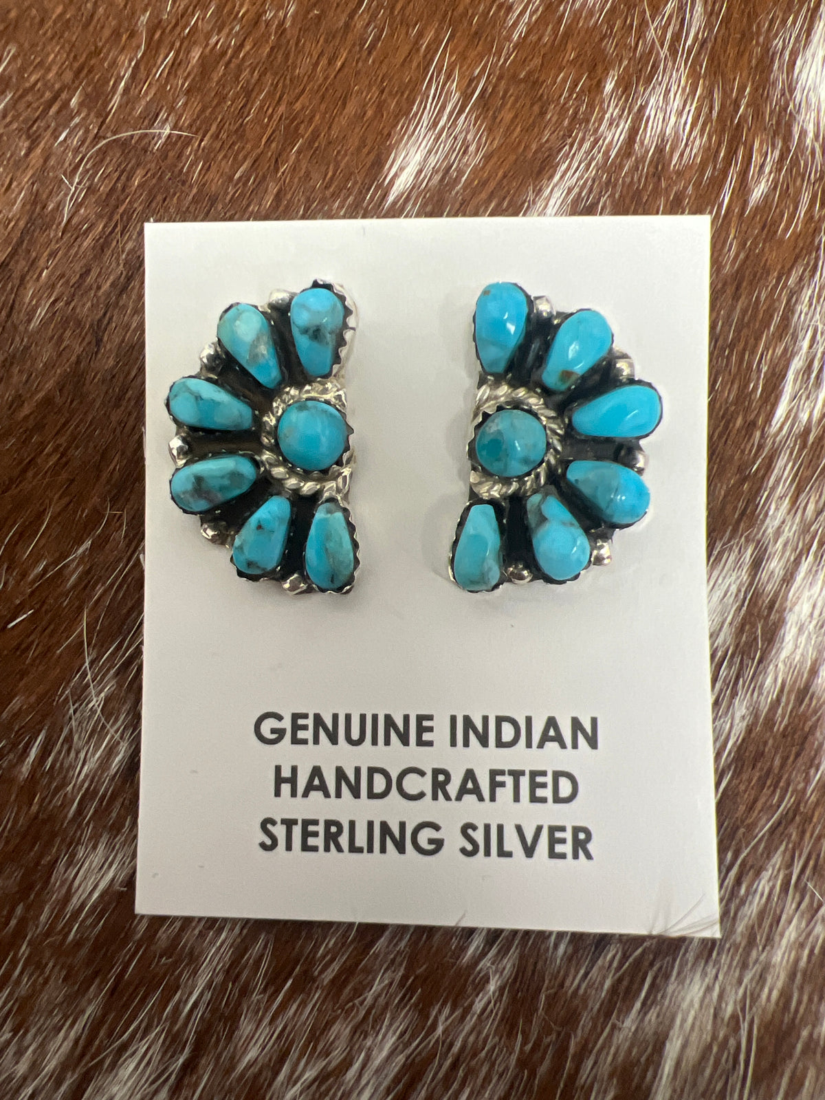 Half Cluster Earrings