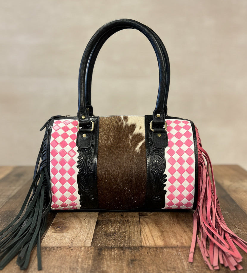 Pink Checkered Speedy