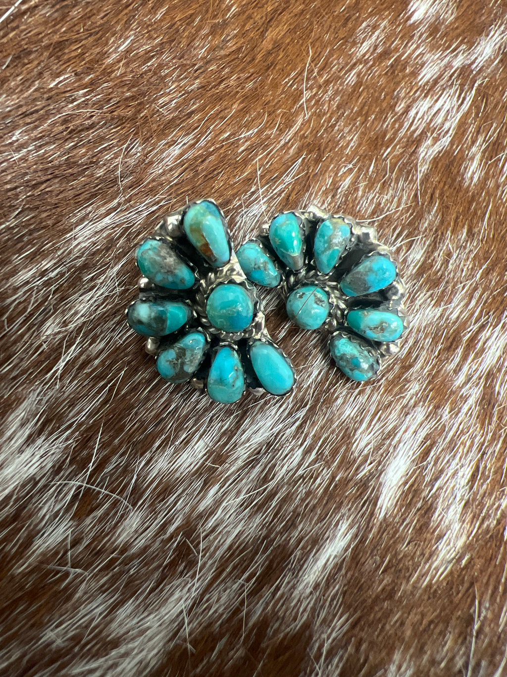 Half Cluster Earrings