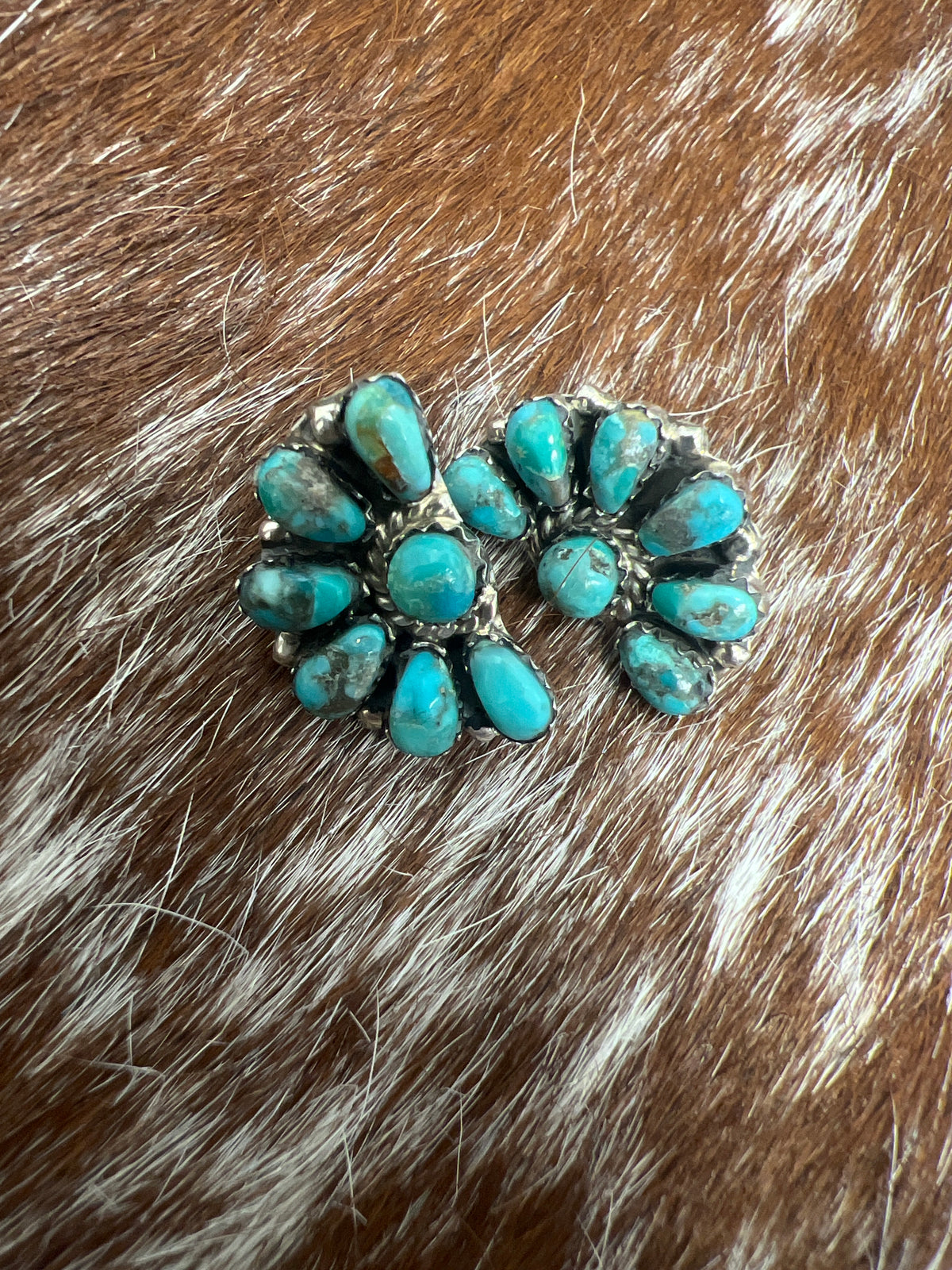 Half Cluster Earrings