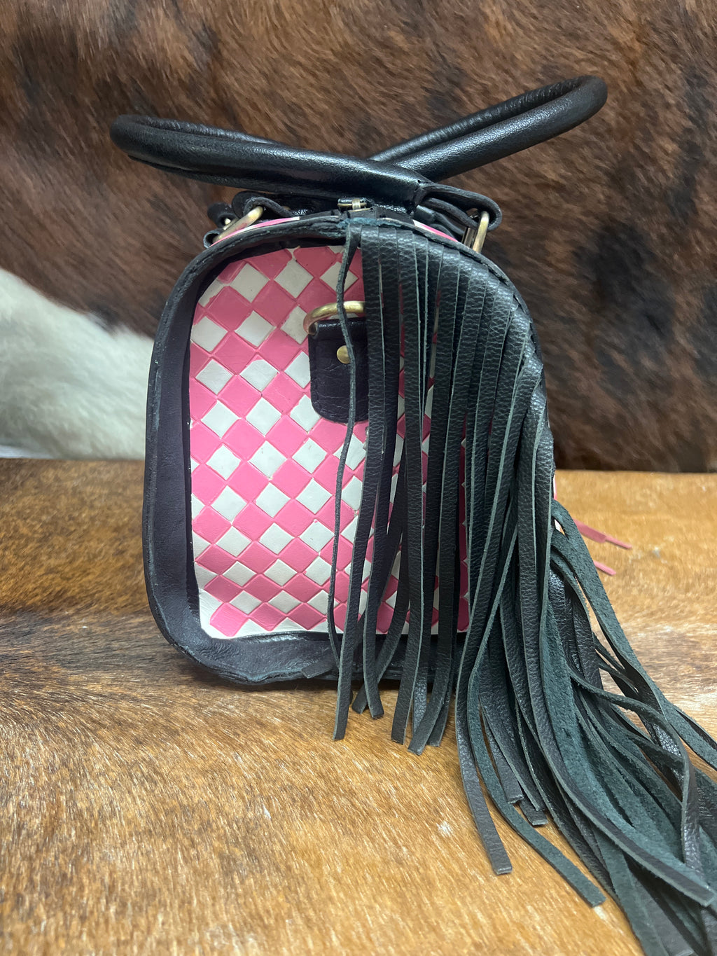 Pink Checkered Speedy