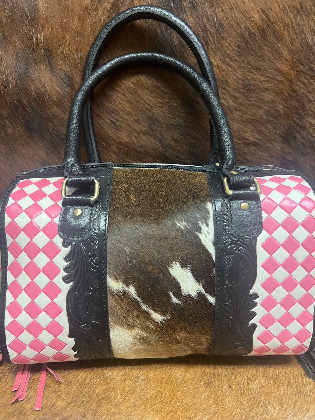 Pink Checkered Speedy