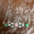 Multi Stone Necklace-3
