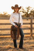 Western Inspired Fringe Bag-3