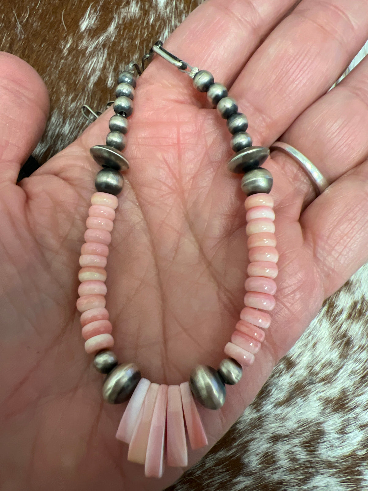 Pink Conch Necklace