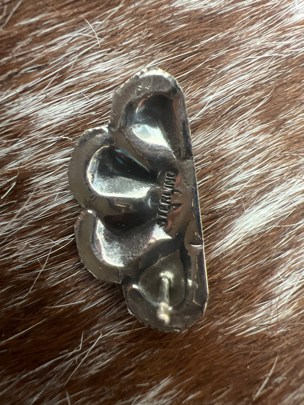 Half Concho Earrings