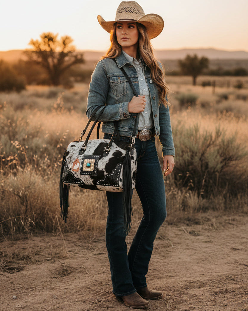 Cowhide Duffel