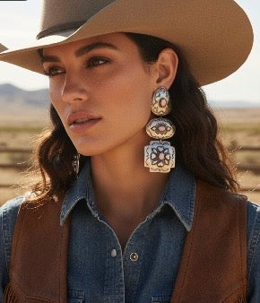 Concho Earrings