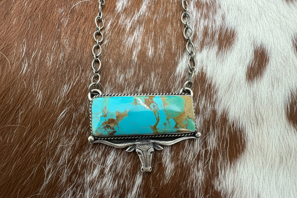 Longhorn Bar Necklace