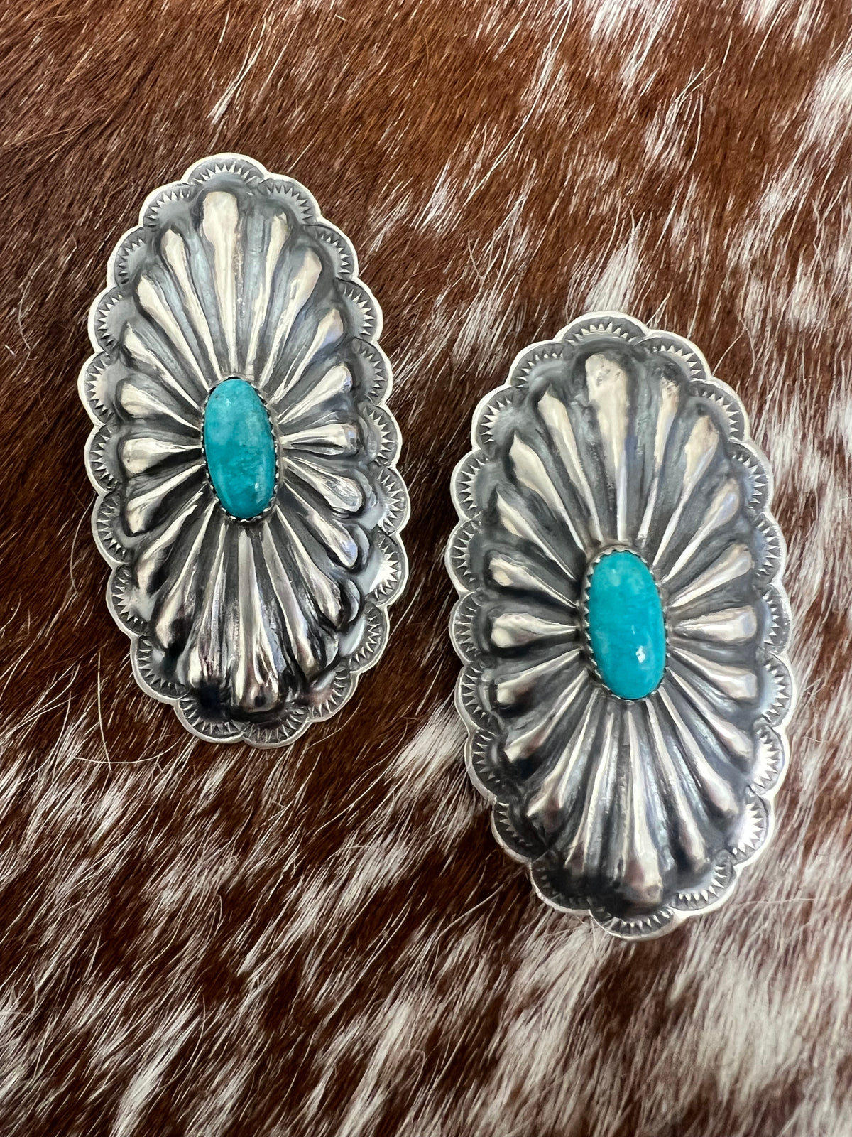 Concho Earrings-T