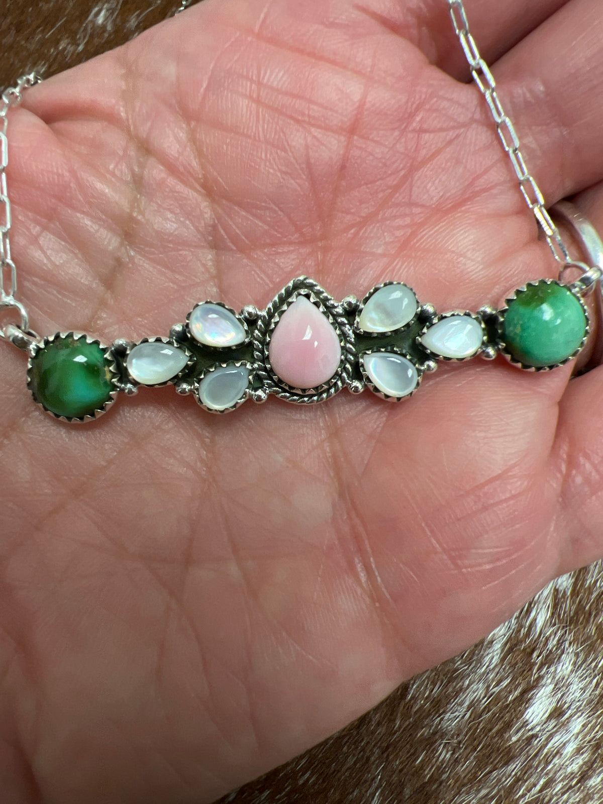 Multi Stone Necklace-3