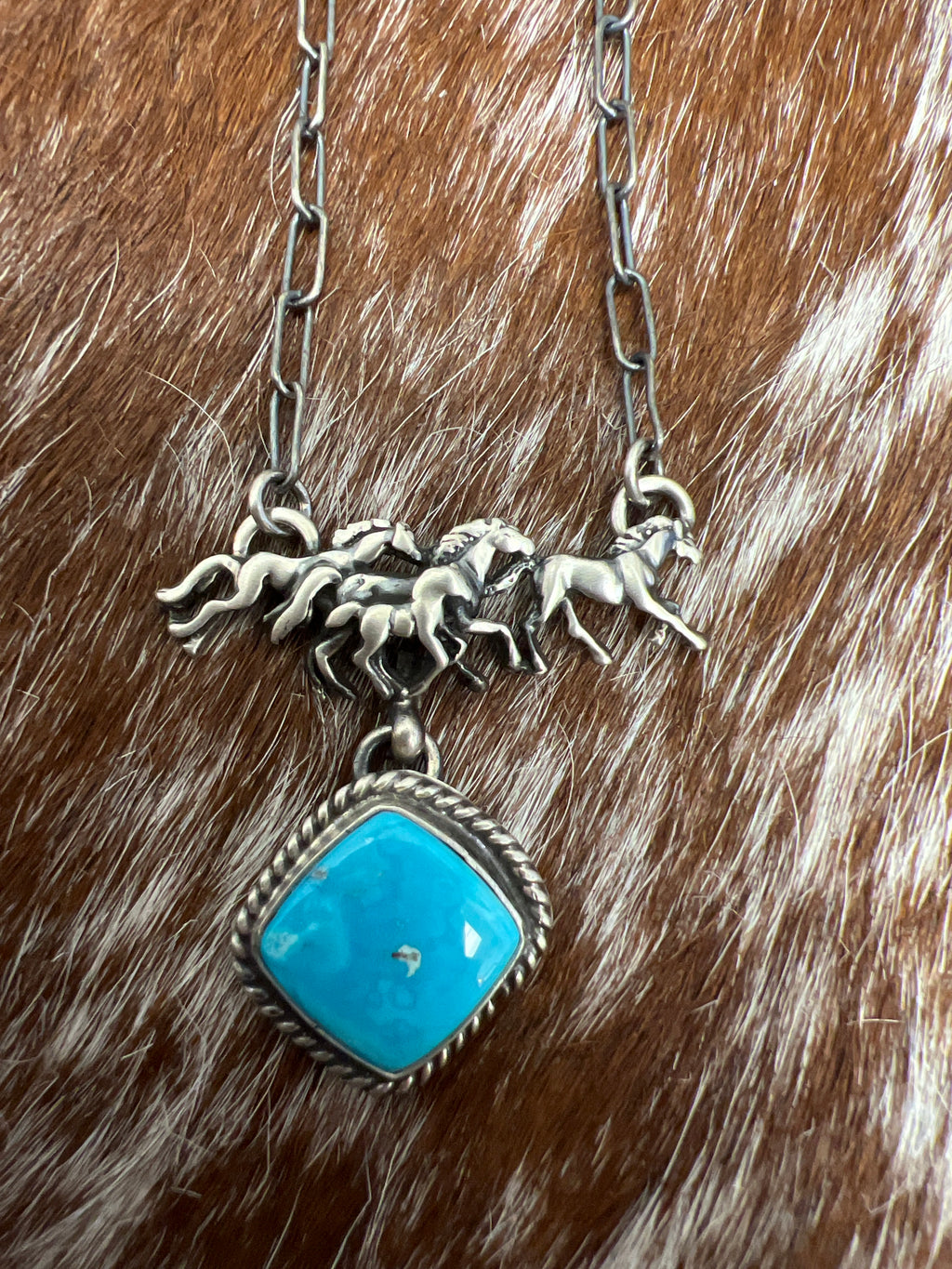 Running Horse Necklace