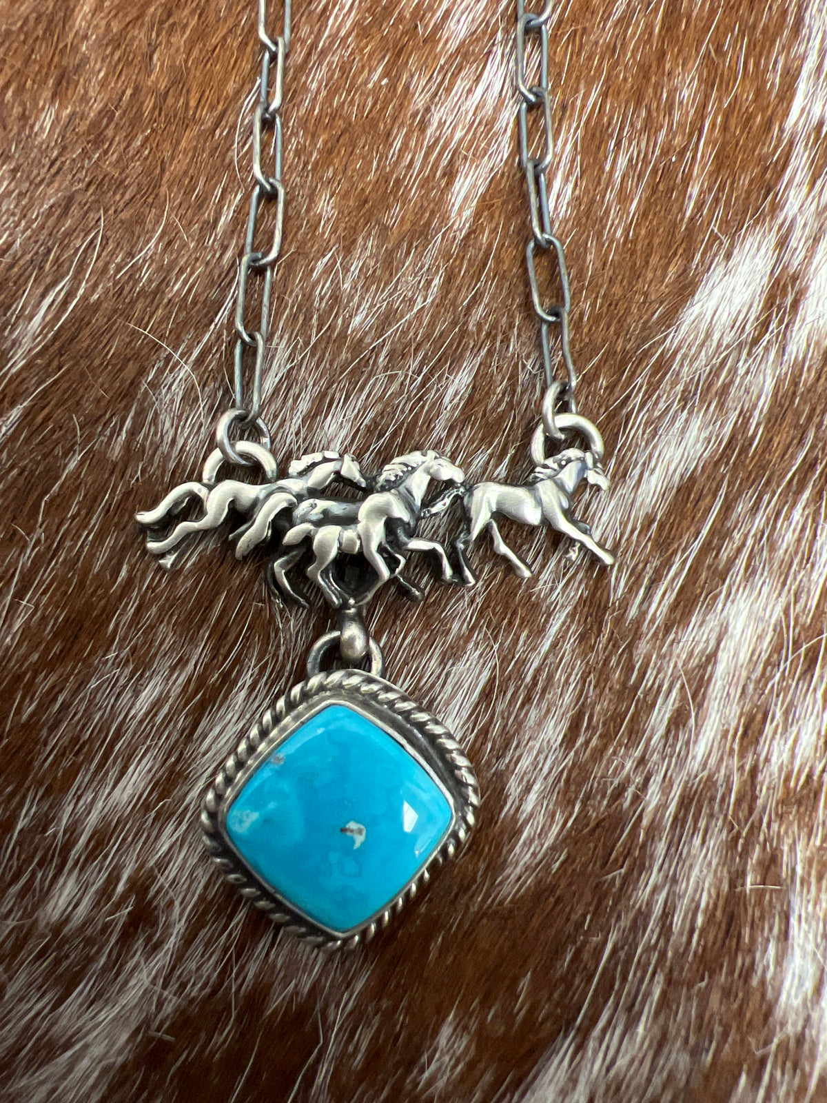 Running Horse Necklace