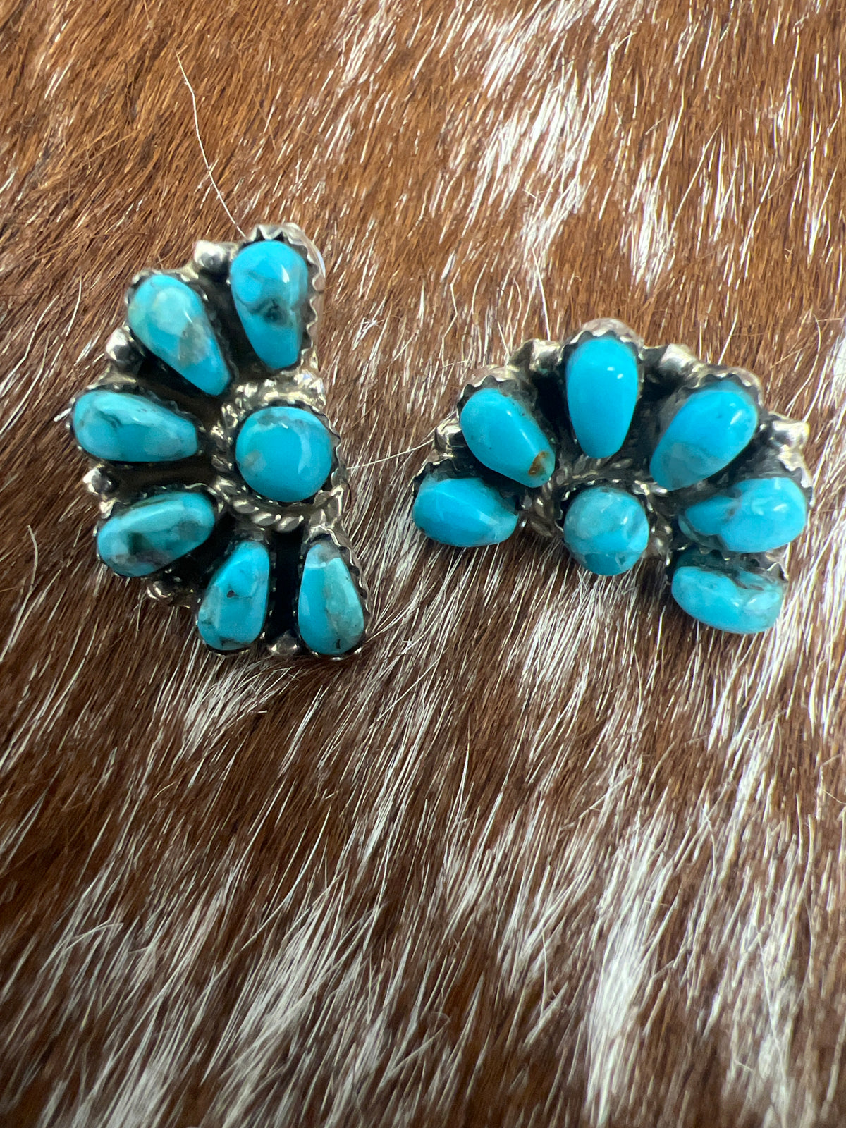 Half Cluster Earrings