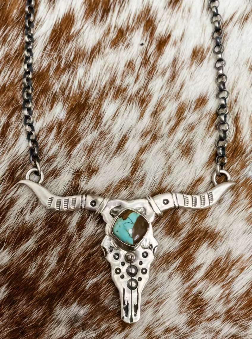 Longhorn Necklace-1