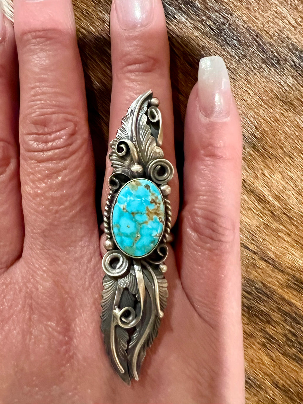 Double Feather Ring