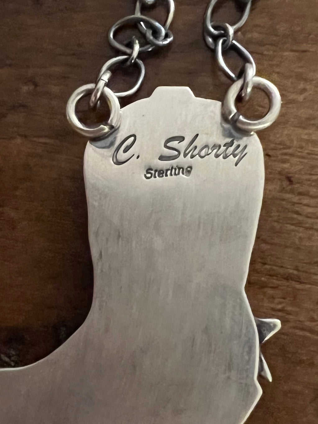 Cowboy Boot Necklace-MO