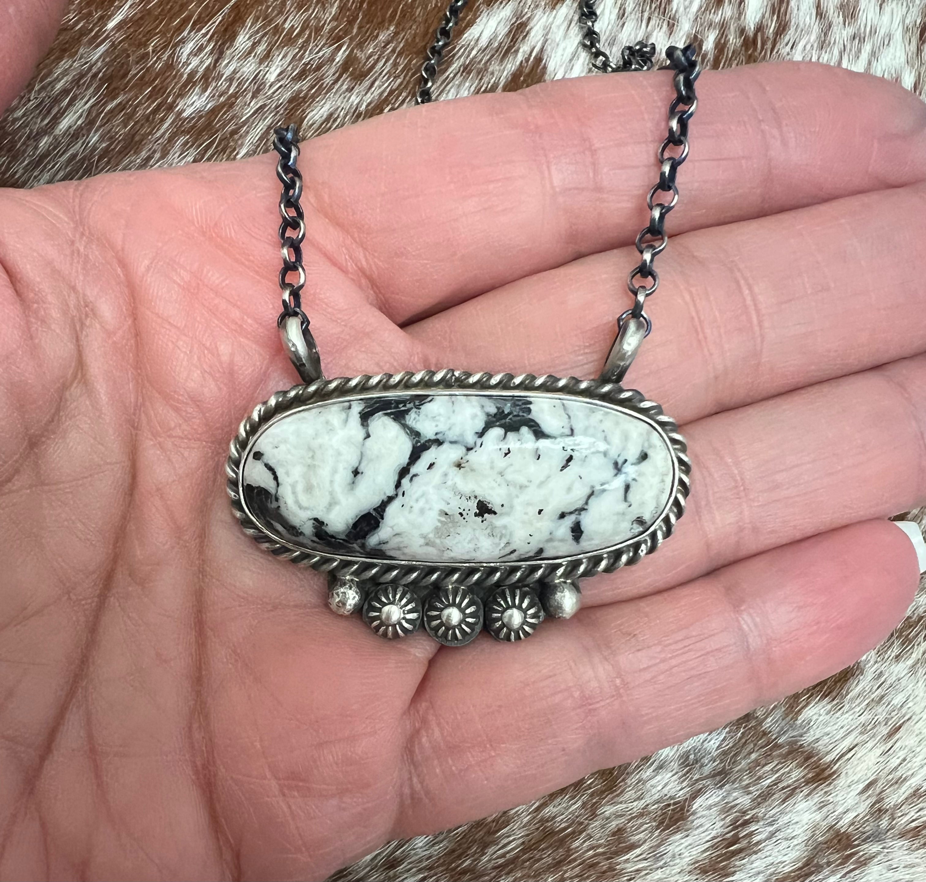 Bar Necklace-W