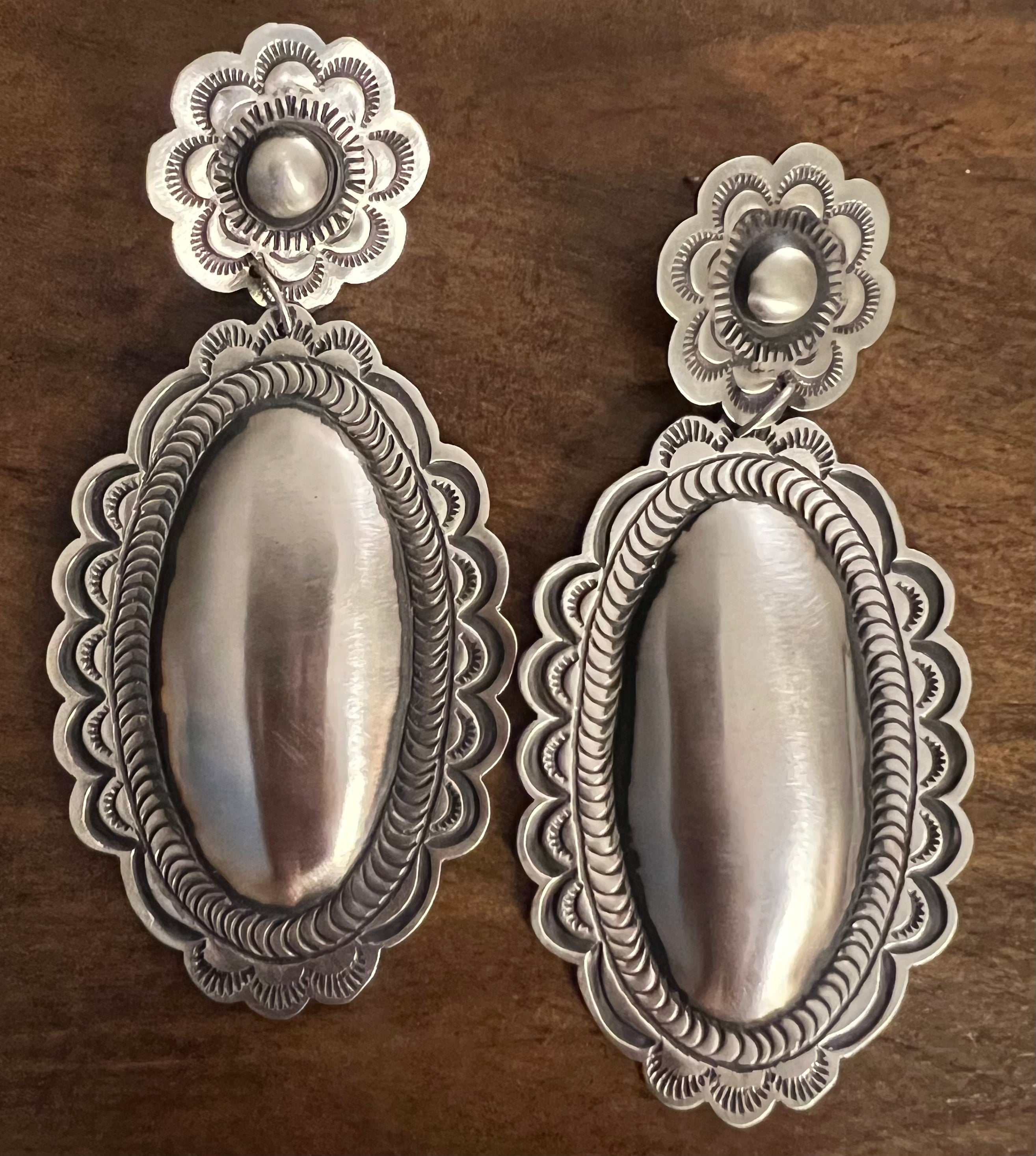 Concho Earrings-L3