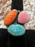 Multi Heart Ring-P