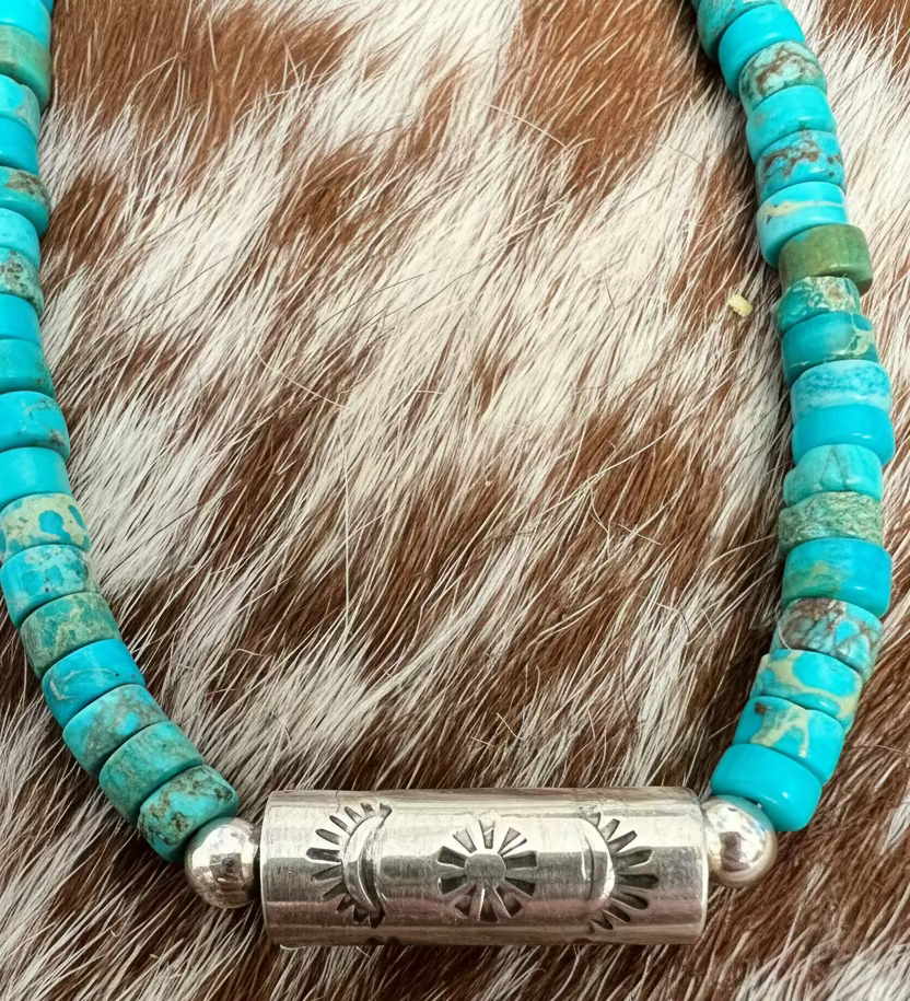 Heishi Barrel Necklace
