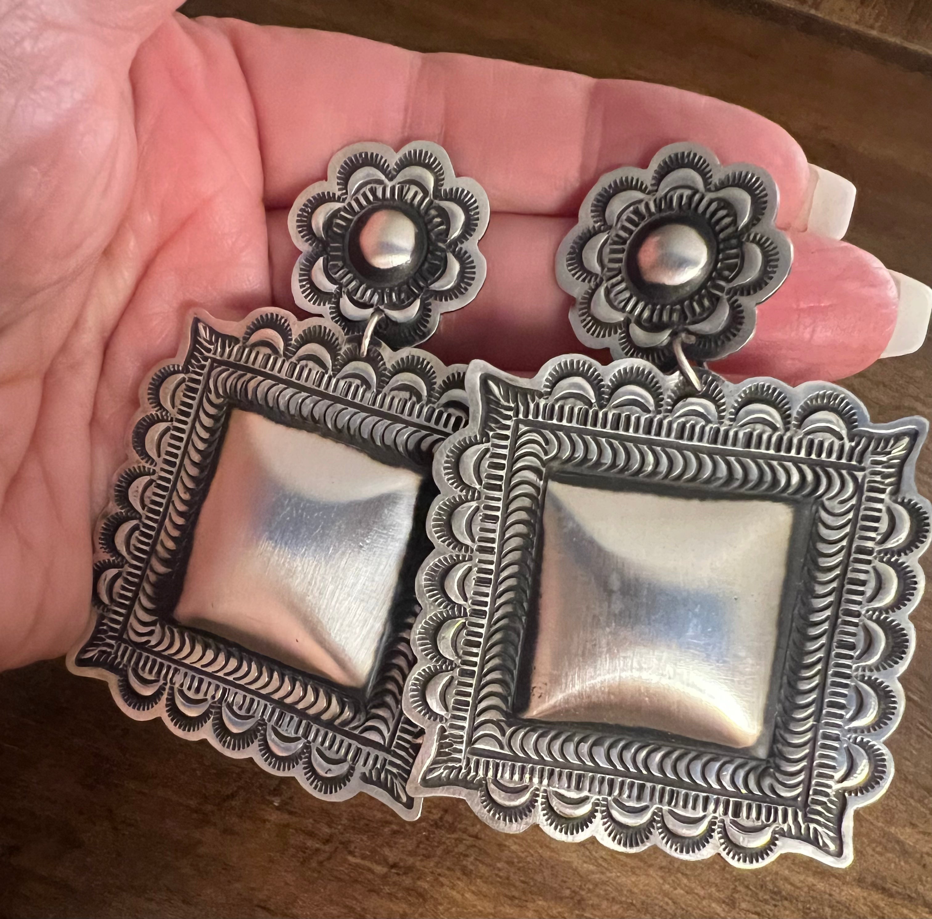 Concho Earrings-L1