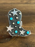 Cowboy Boot Ring-RT