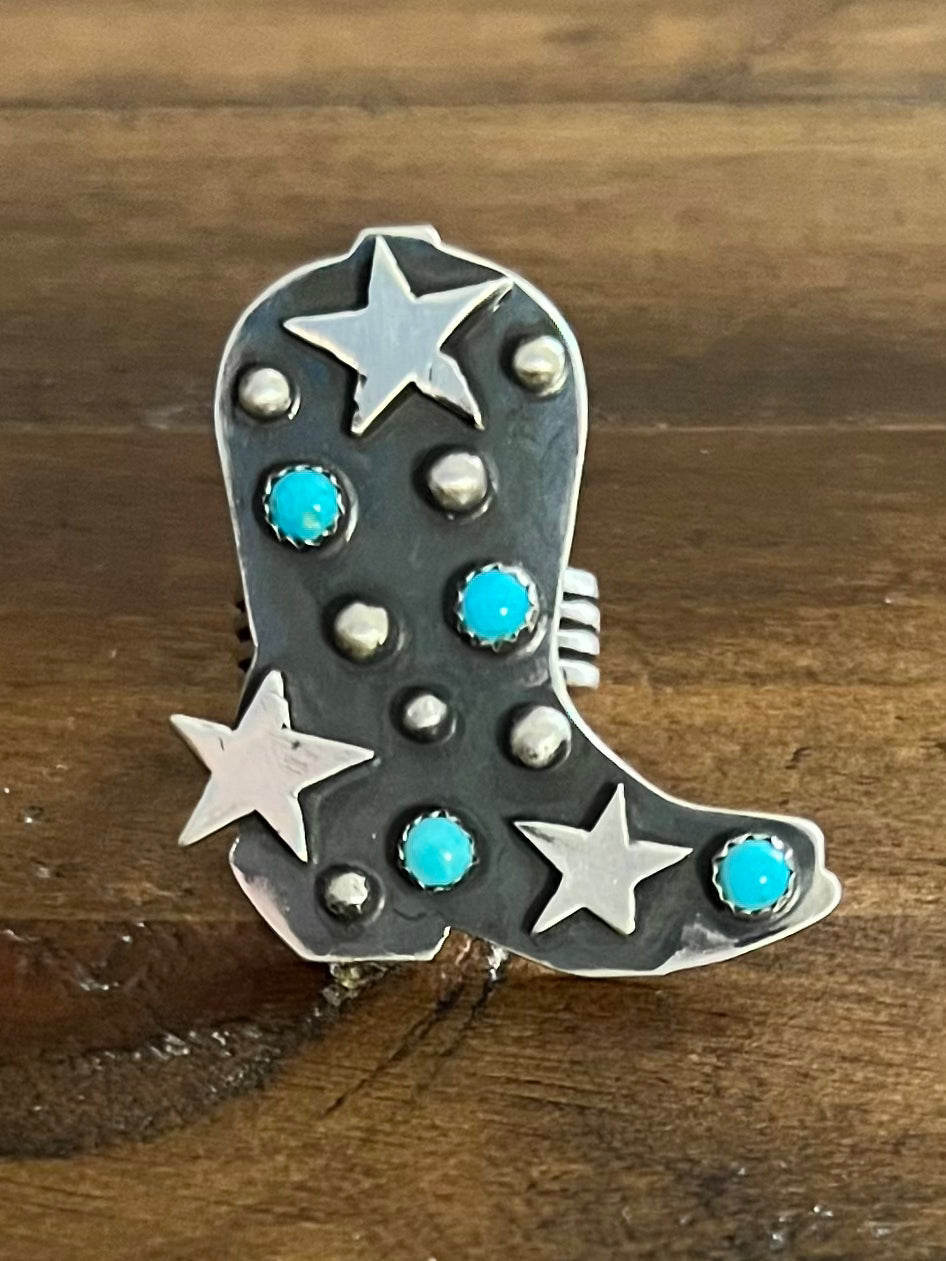 Cowboy Boot Ring-RT