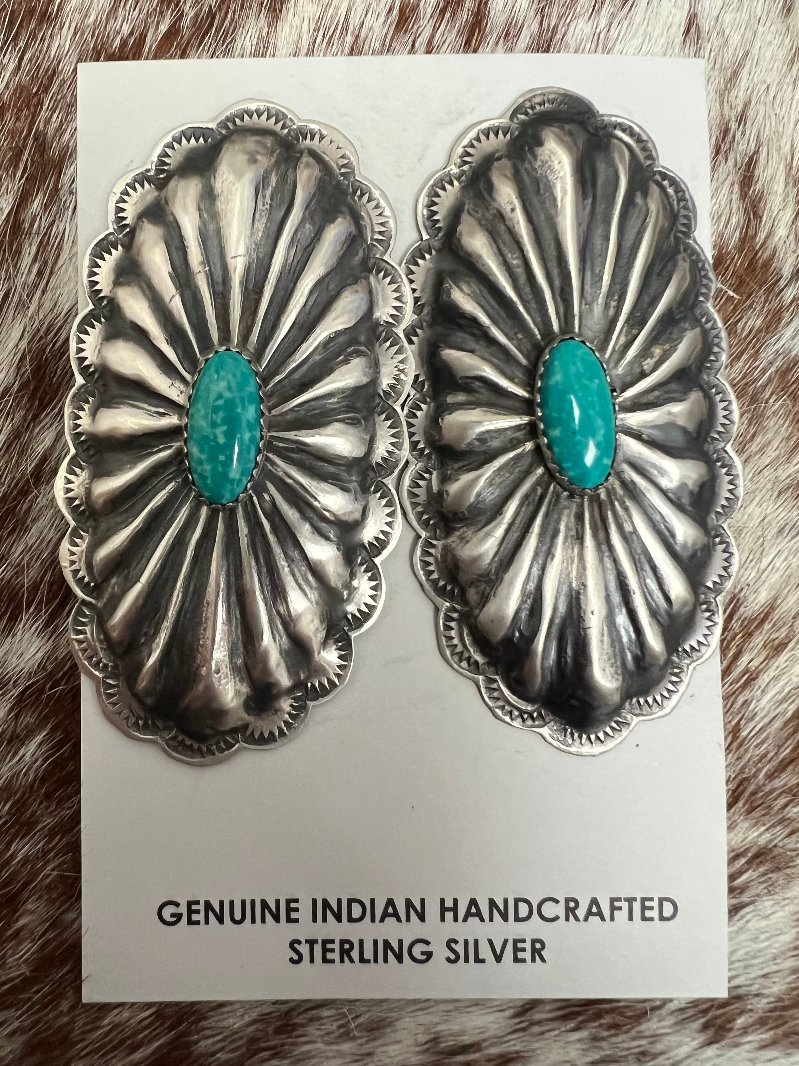 Concho Earrings-G
