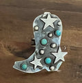 Cowboy Boot Ring-LT