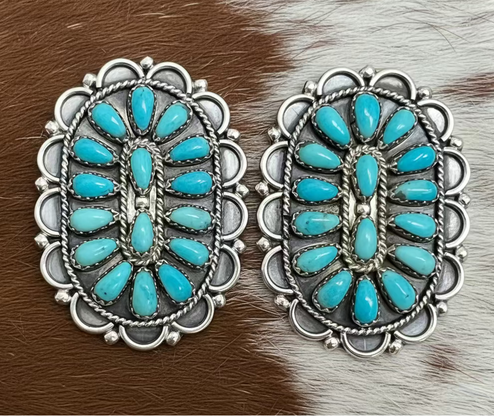 Cluster Earrings-B