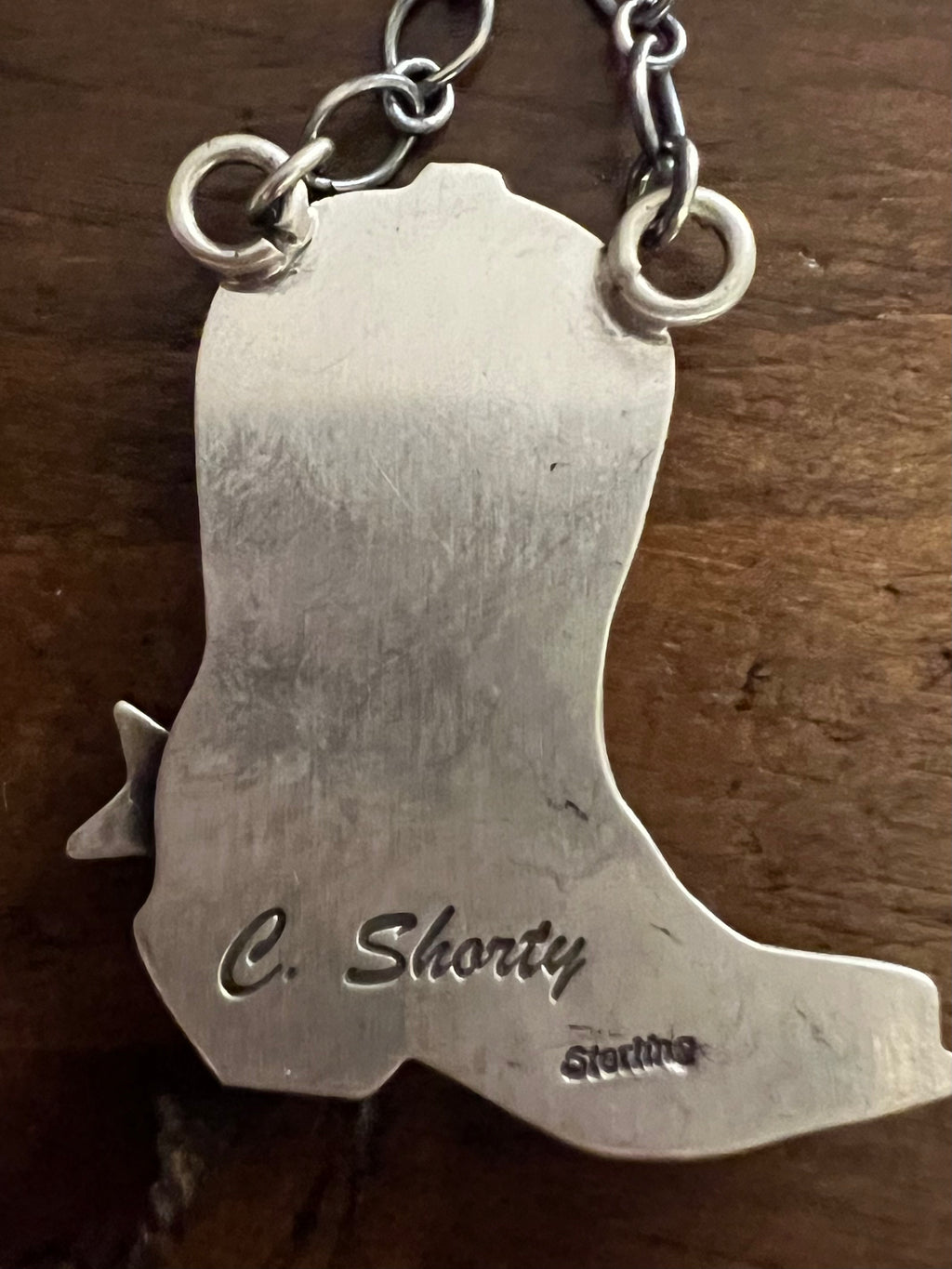 Cowboy Boot Necklace-MB