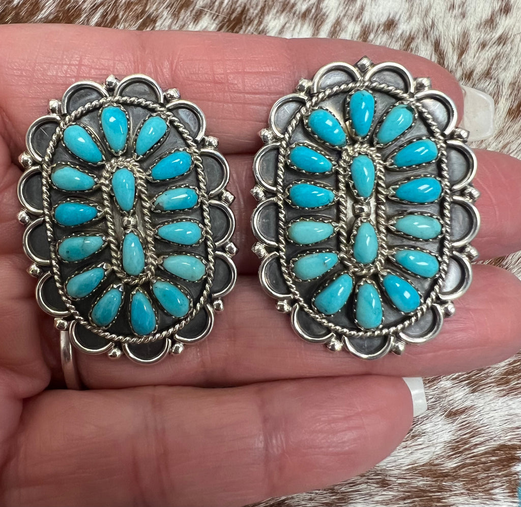 Cluster Earrings-B