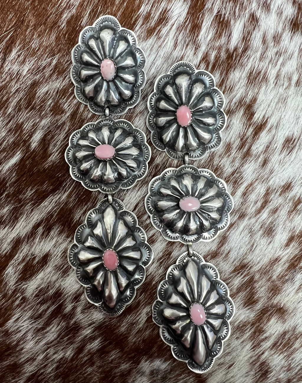 Concho Earrings-3P