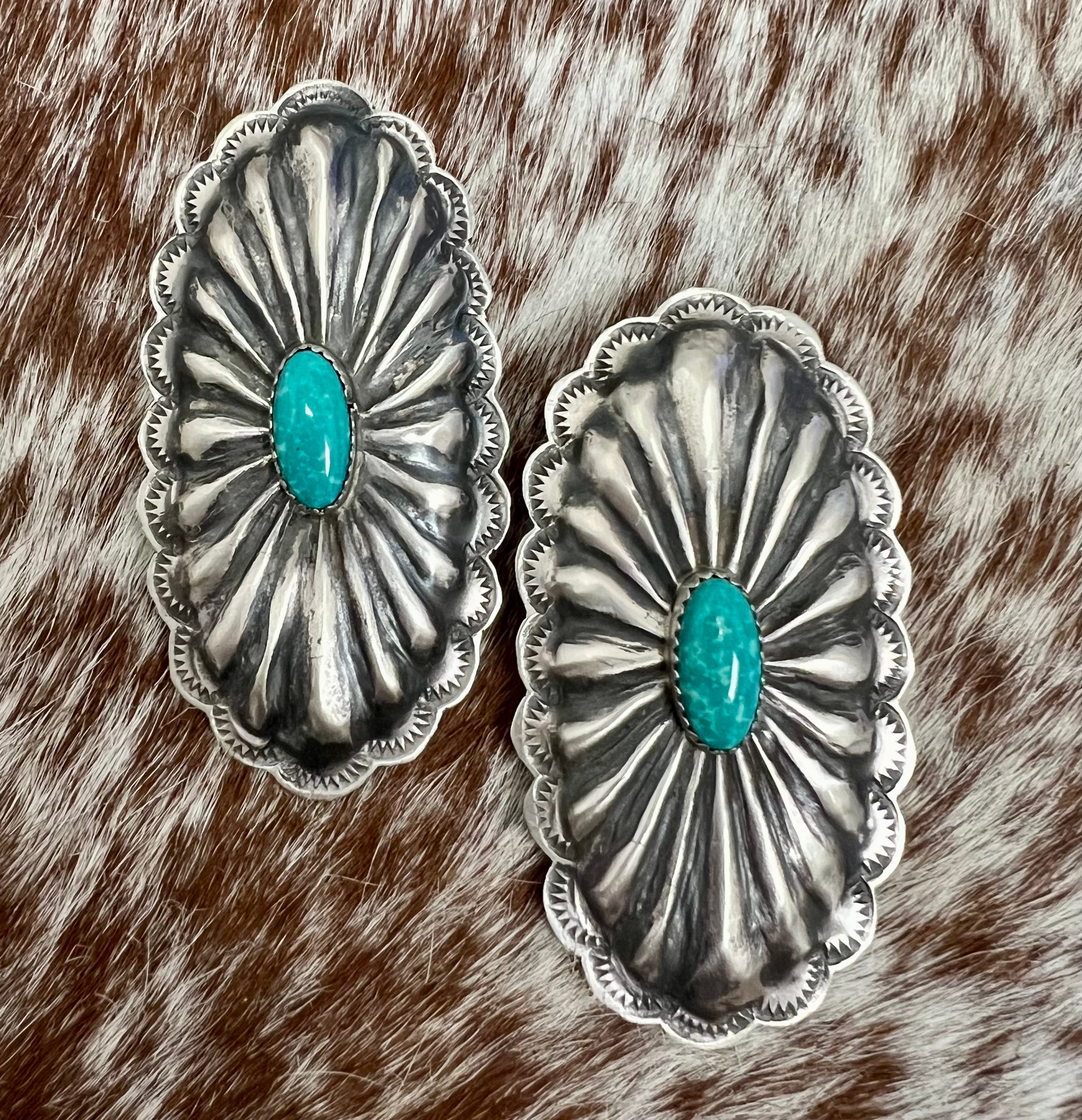 Concho Earrings-G