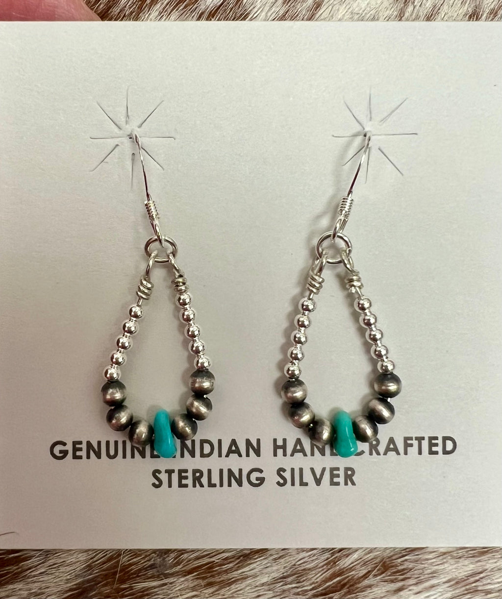 Navajo Pearl Earrings