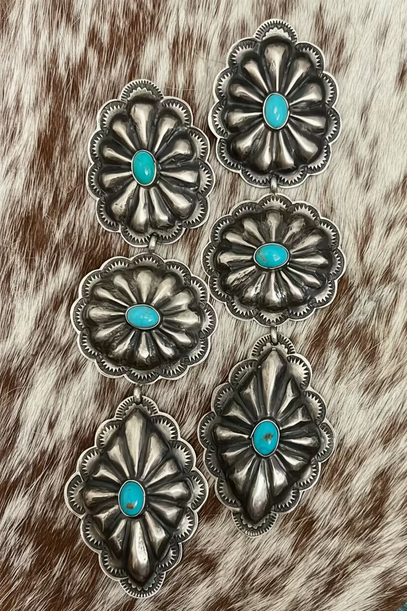 Concho Earrings-3