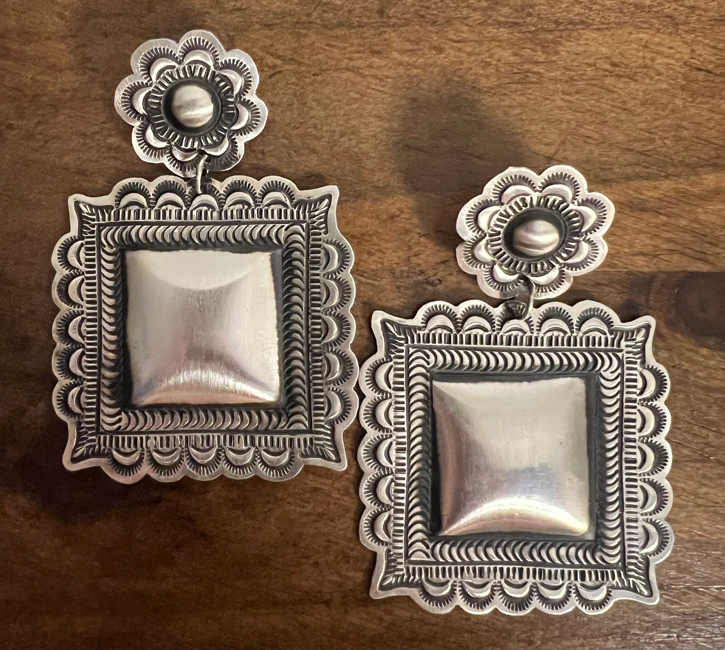 Concho Earrings-L1