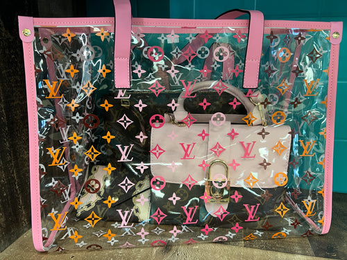 Clear 4 piece set