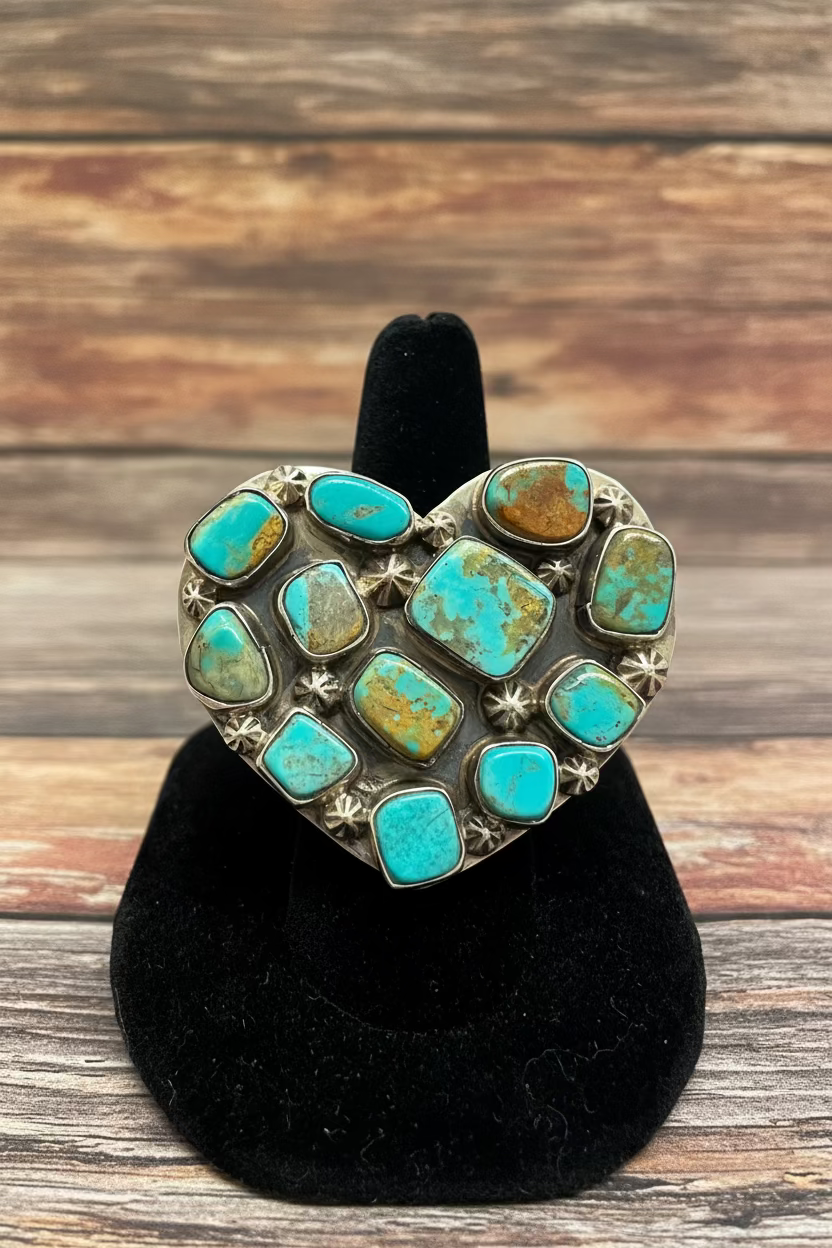 Kingman Heart Ring