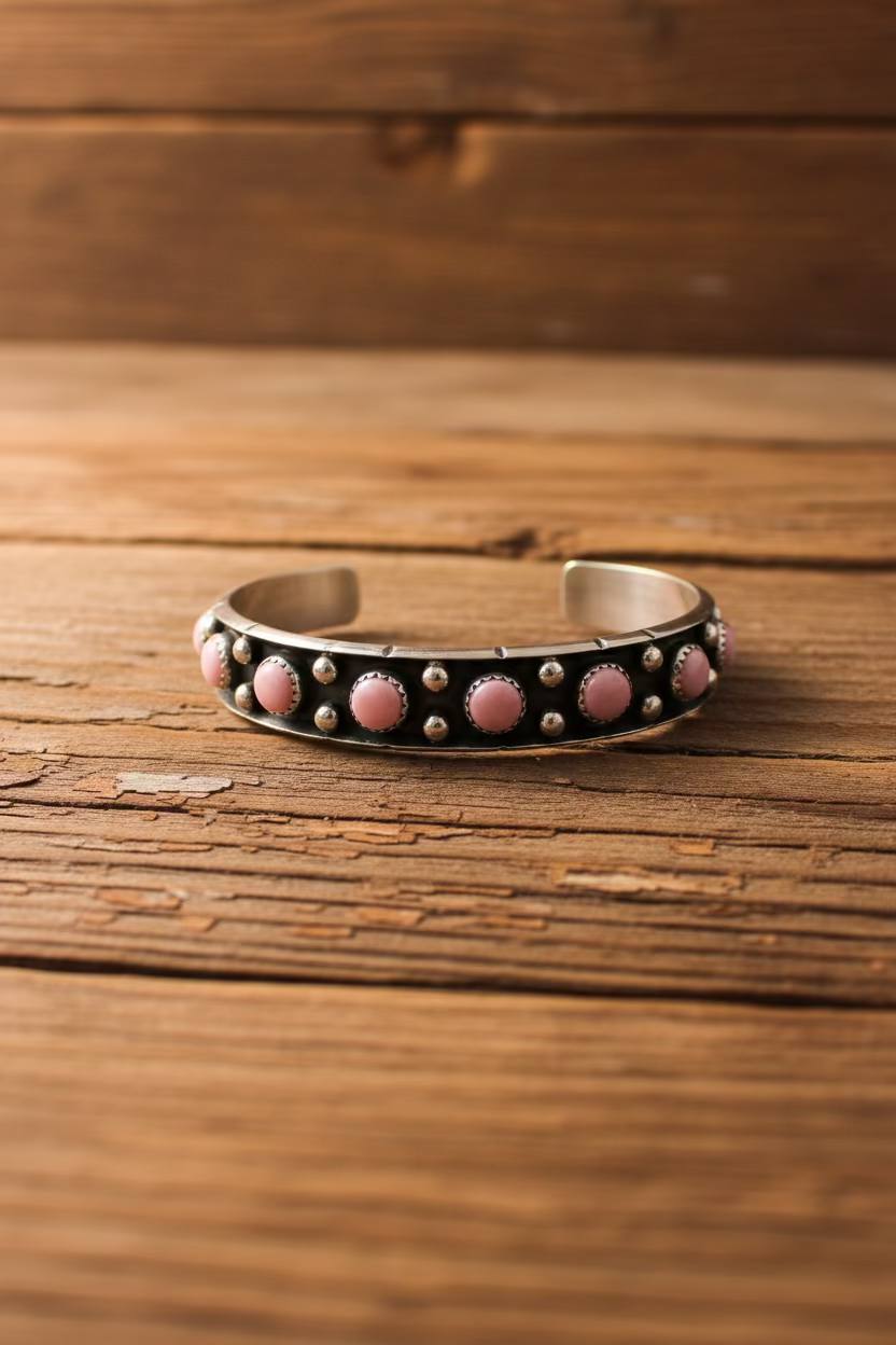 Pink Conch Cuff