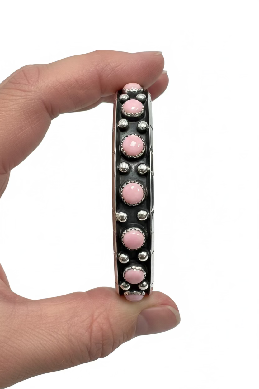 Pink Conch Cuff