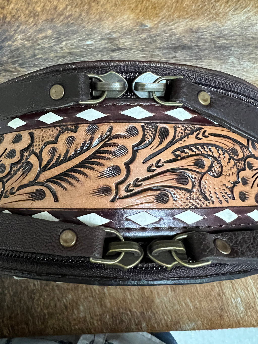 Bronc Rider Canteen Bag