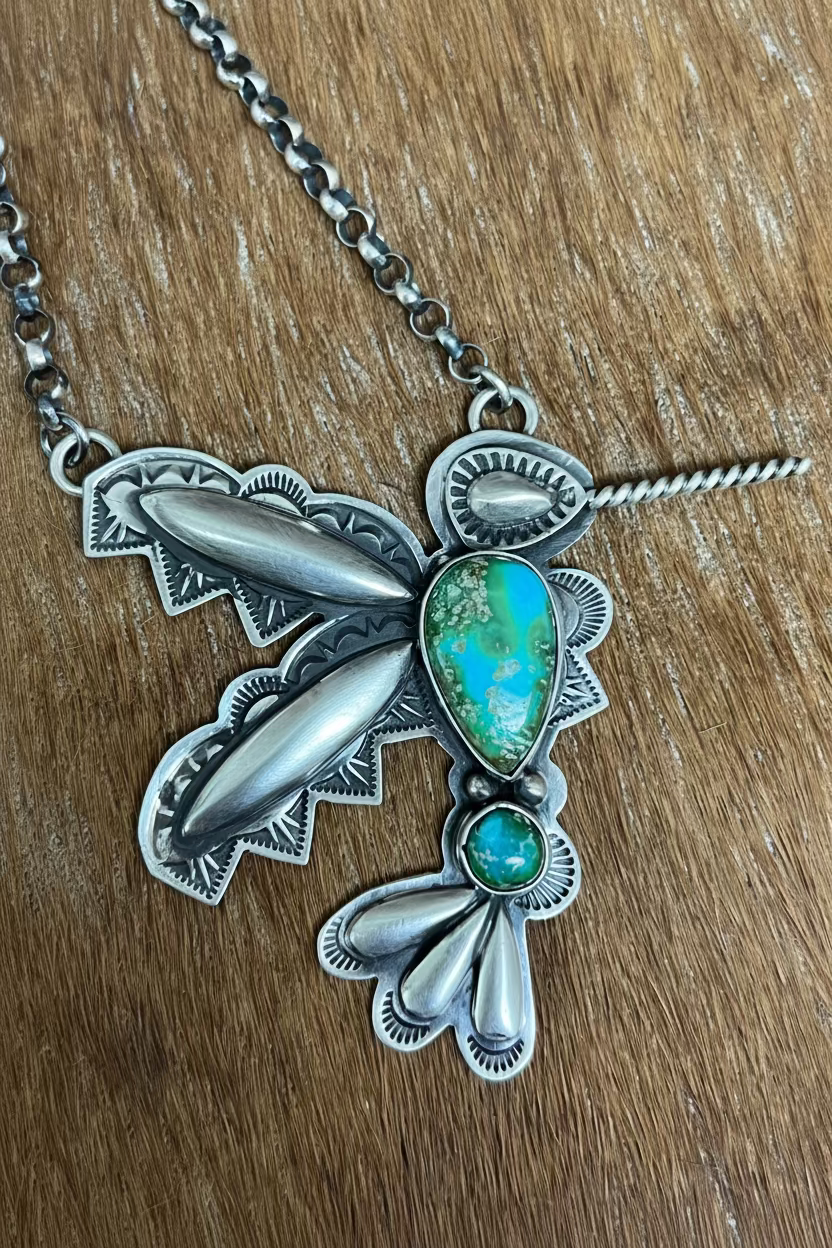 Humming Bird Necklace