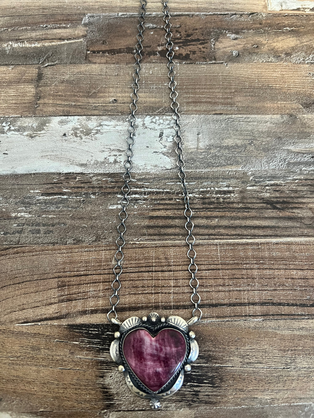 Spiny Heart Necklace