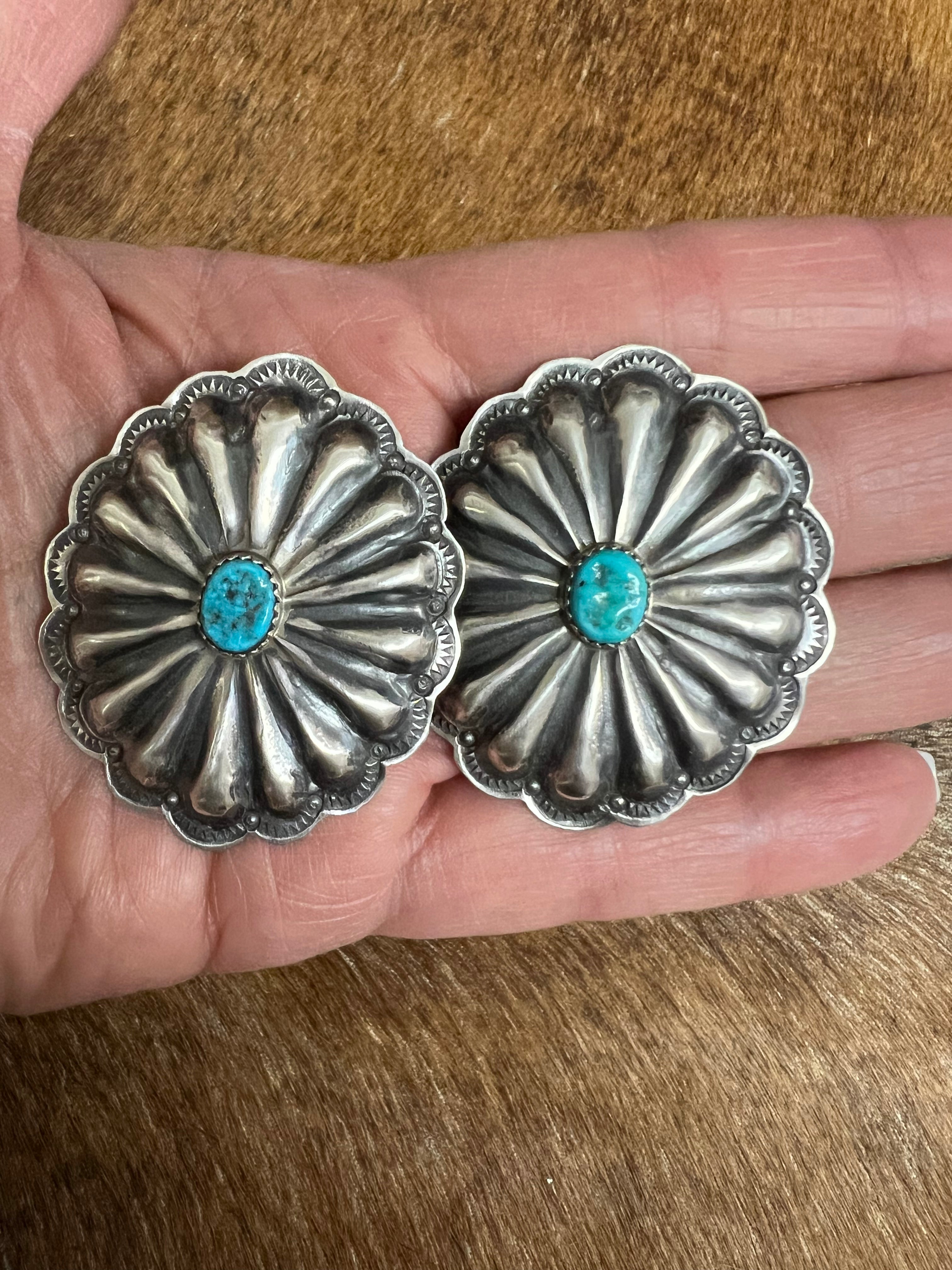 Concho Earrings-S