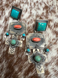 Cross Dangle Earrings